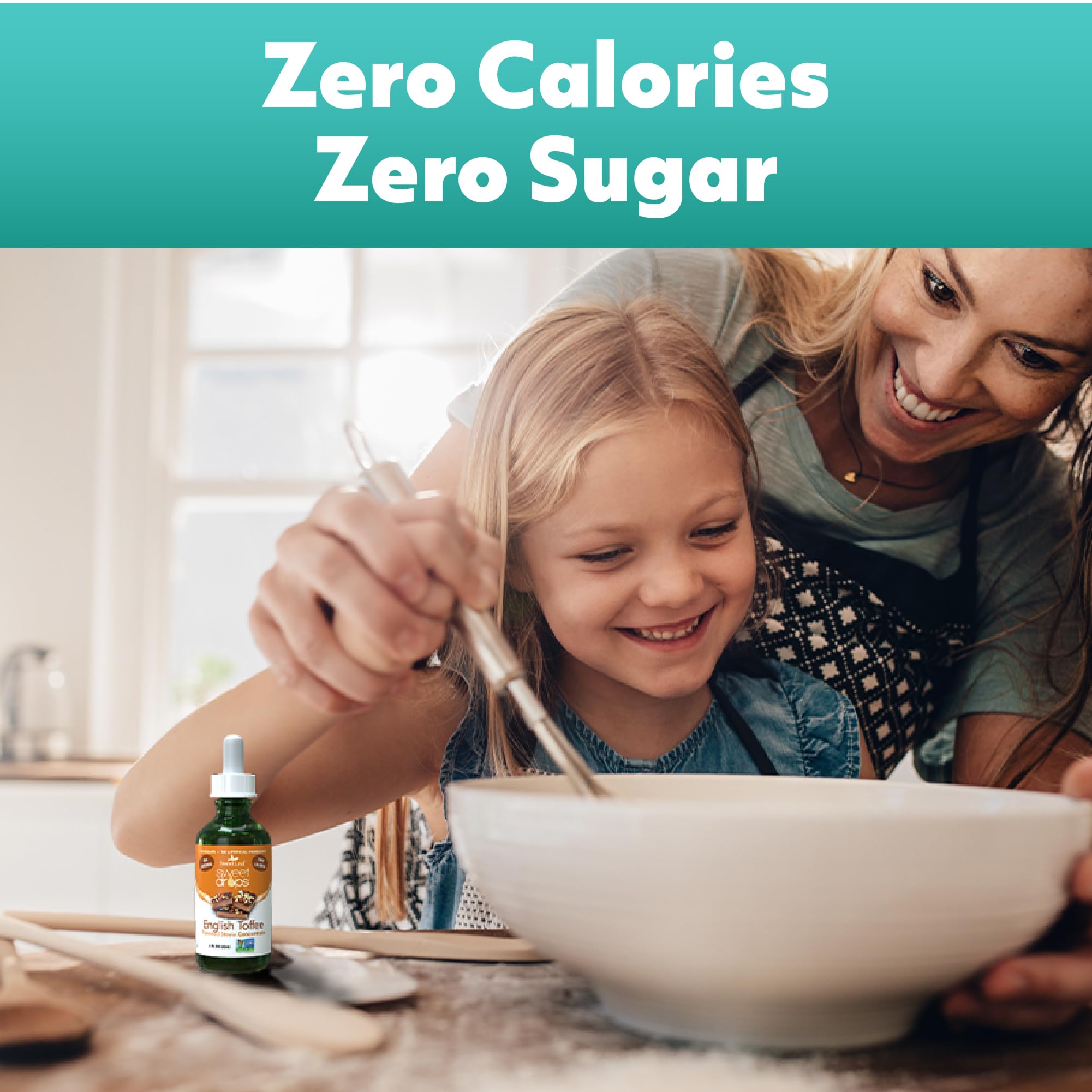 SweetLeaf SteviaClear Sweet Drops – Zero-Calorie Liquid Stevia, No Bitter Aftertaste, Pack of 3 (4 oz each)