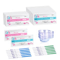 SYNTHGENE Ovulation Test Strips Kit – 50 LH, 20 HCG Pregnancy Tests, 70 Cups