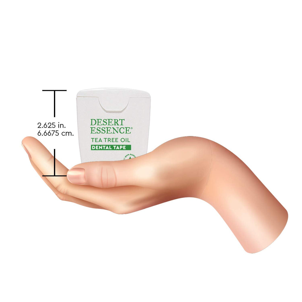 Desert Essence Tea Tree Oil Dental Tape – 6-Pack, 30 Yards