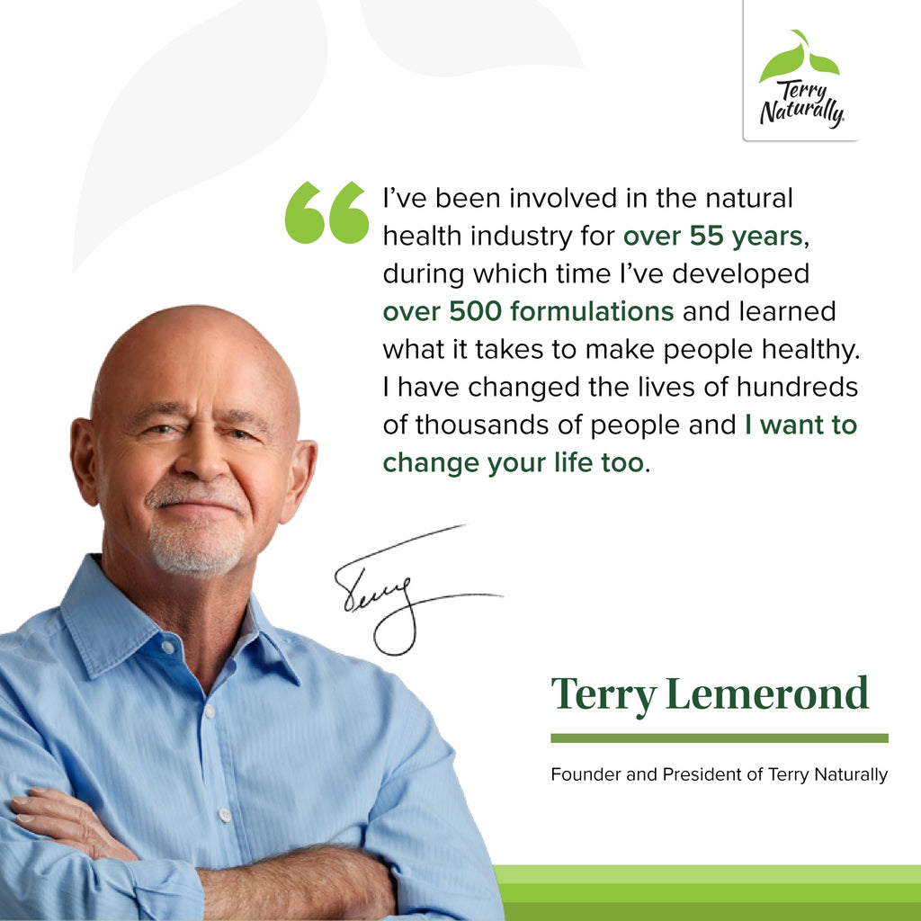 Terry Naturally Andrographis & Ashwagandha – Immune & Energy Support – 60 Capsules
