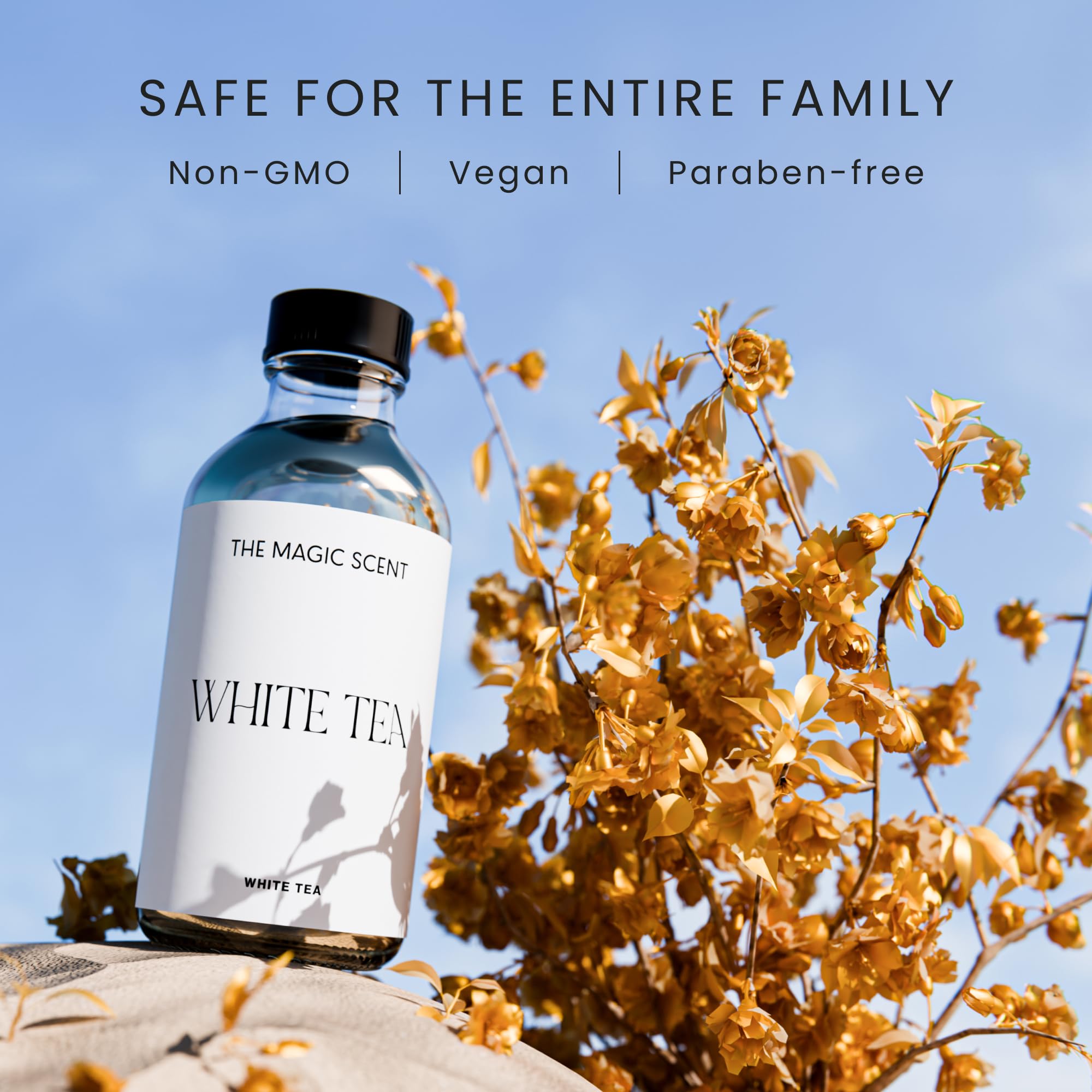 The Magic Scent White Tea Diffuser Oil - 4 fl oz | Luxury Hotel & Home Scents