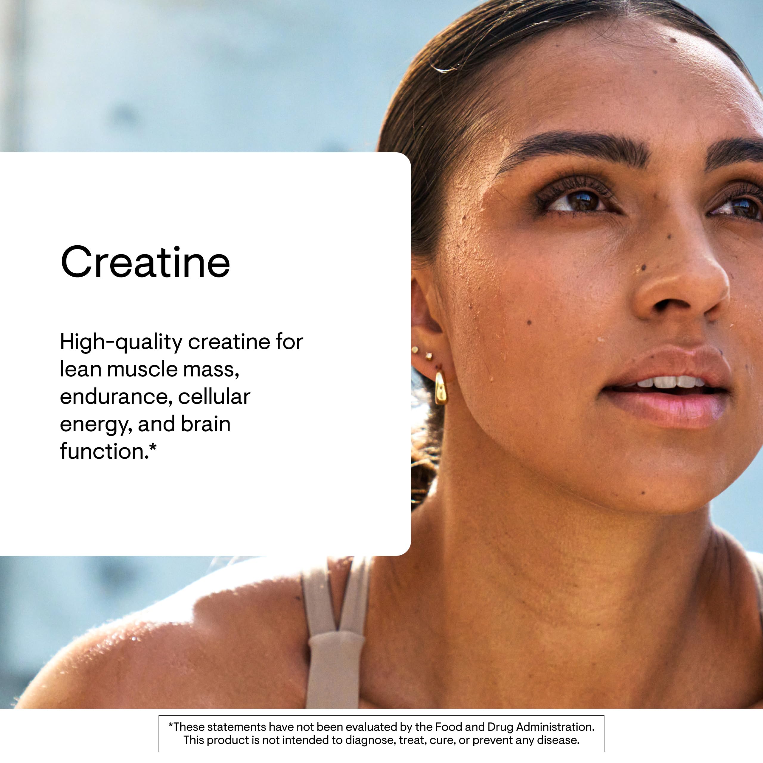 THORNE Creatine – Micronized Creatine Monohydrate Powder, Strawberry, 60 Servings | NSF Certified for Sport