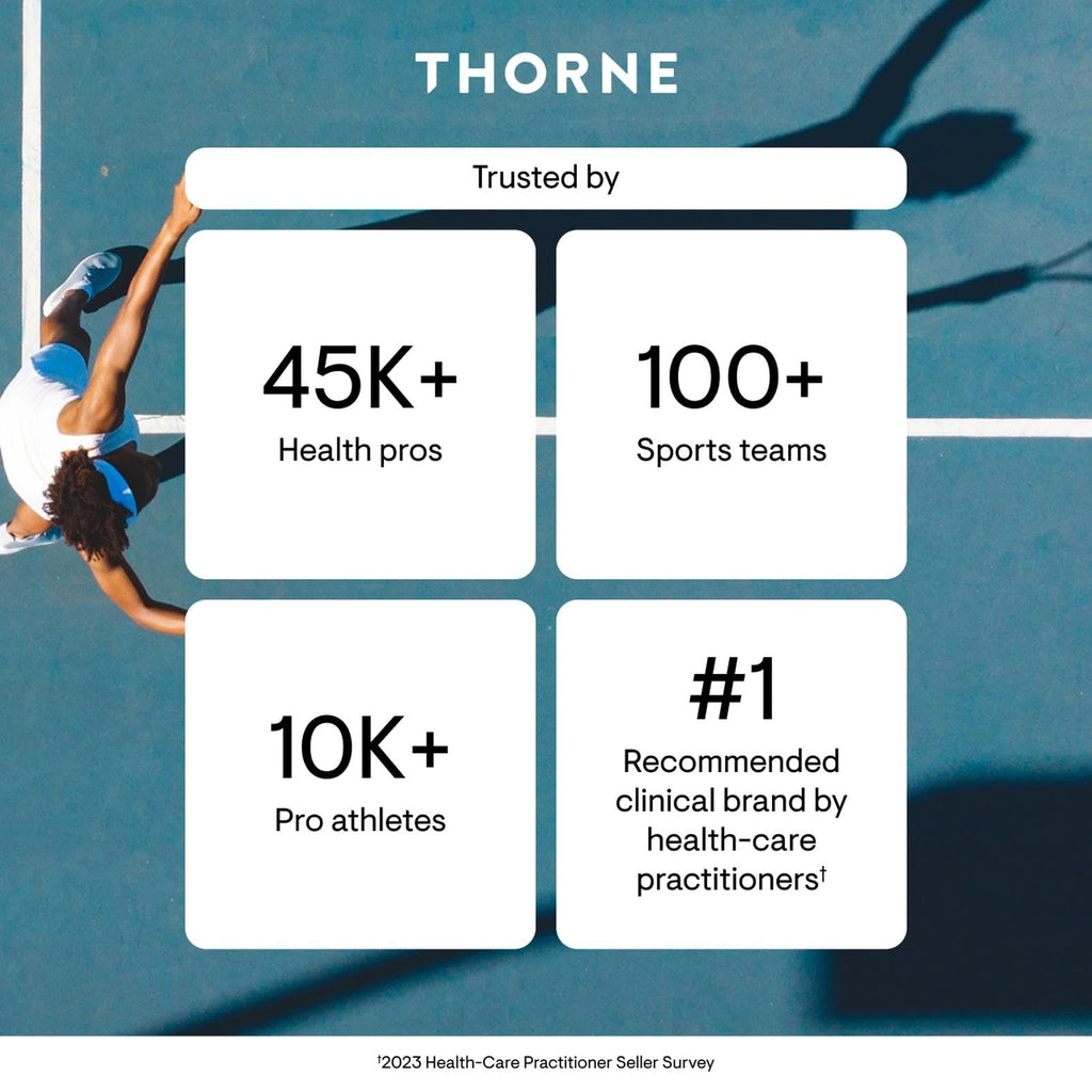 THORNE Men's Multi 50+ | Comprehensive Daily Multivitamin for Heart, Brain, Prostate & Immune Health | 180 Capsules