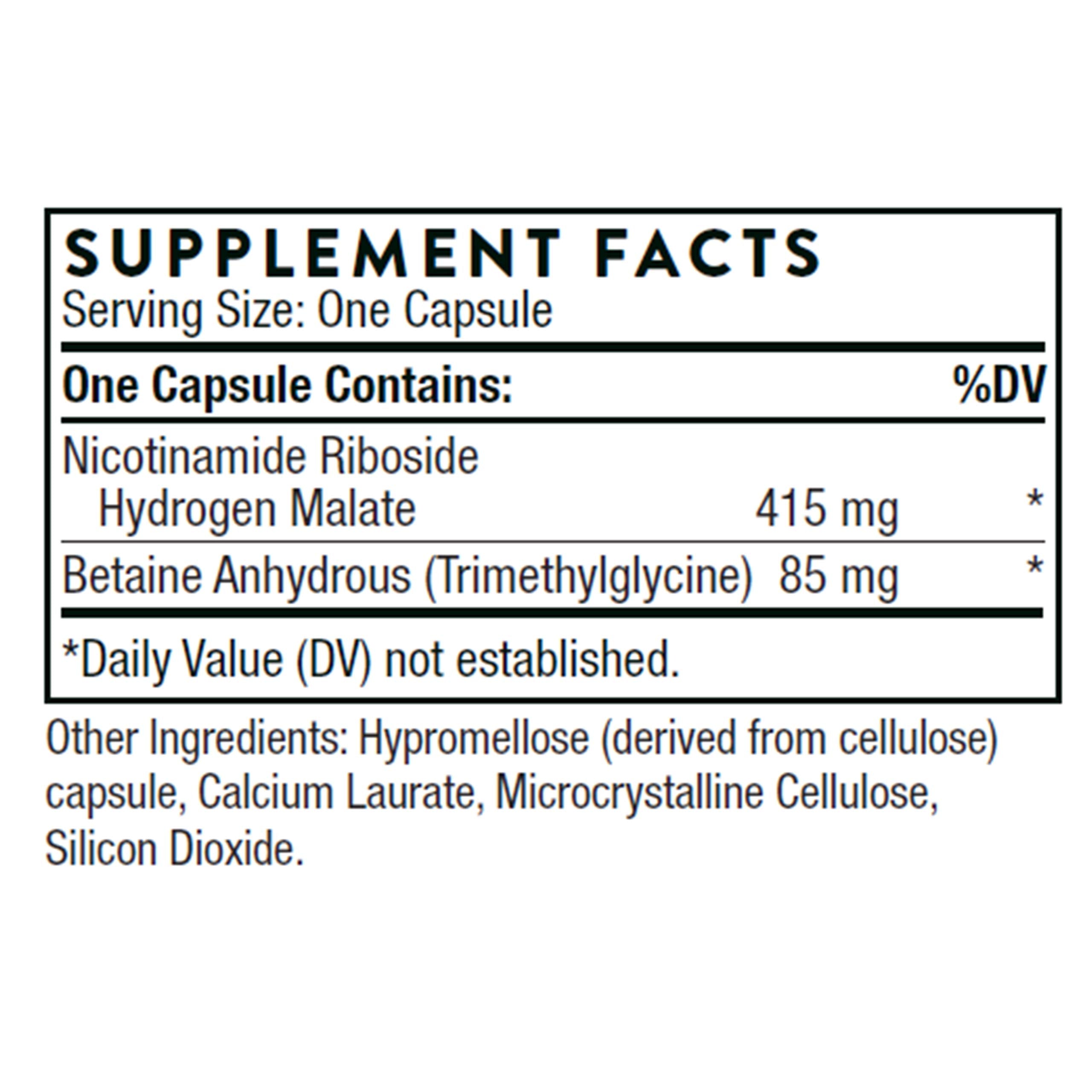 THORNE NiaCel 400 NAD Supplement – Cellular Energy & Healthy Aging (NSF Sport)