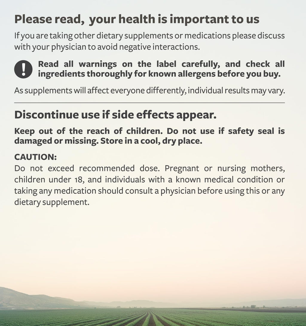 Thyroid Support with Iodine - 180 Capsules (Non-GMO) – 90 Day Supply