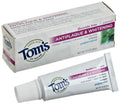 Tom's of Maine Fluoride Free Antiplaque & Whitening Toothpaste – Peppermint, 1 oz