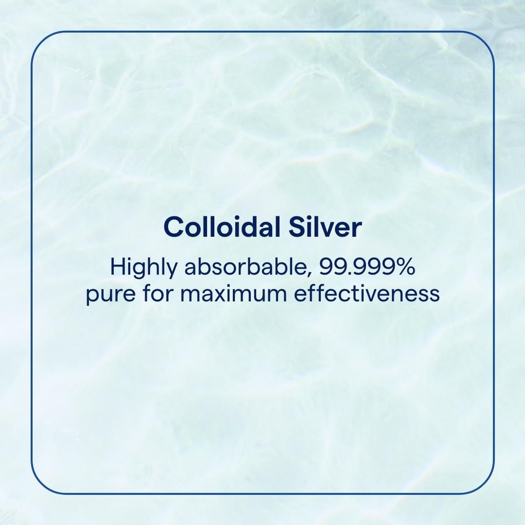 Trace Minerals Colloidal Silver Liquid – 30 PPM Safe Dose, 4 oz Bottle, Vegan, 99.99% Pure