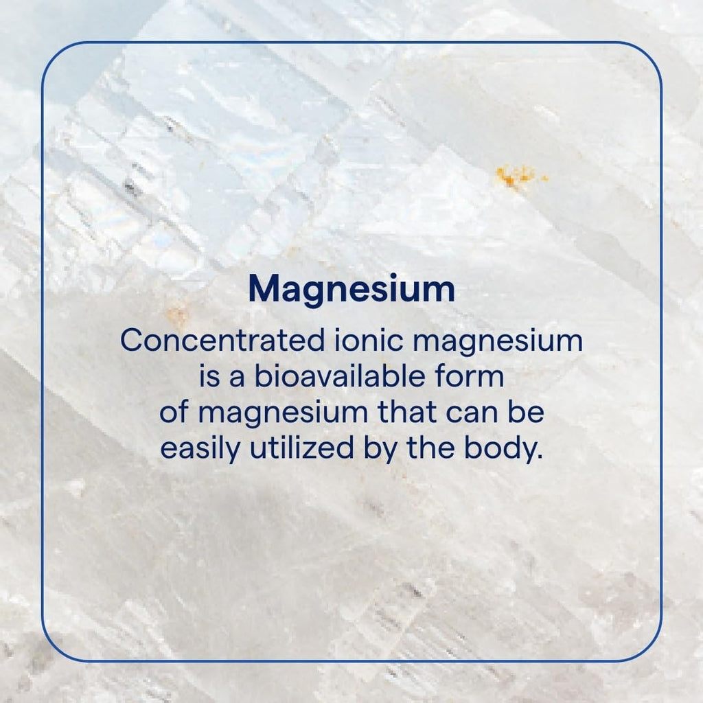 Trace Minerals Mega-Mag Liquid Magnesium — Energy, Muscle & Nerve Support (4 oz, 90 Servings x3 Pack)