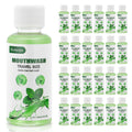 Travel Size Mouthwash Bulk – Mint 35ml/1.2fl oz, 10 Pack for Travel Toiletry Kits