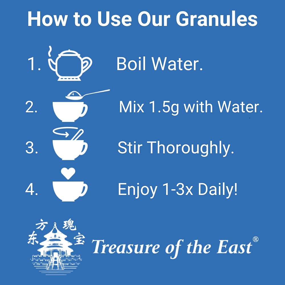 Treasure of the East: Gastrodia & Uncaria Tian Ma Gou Teng Yin 5:1 Extract Granules 100g