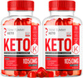 2 Pack Trim Tummy Keto ACV Gummies 1050MG | Keto Apple Cider Vinegar