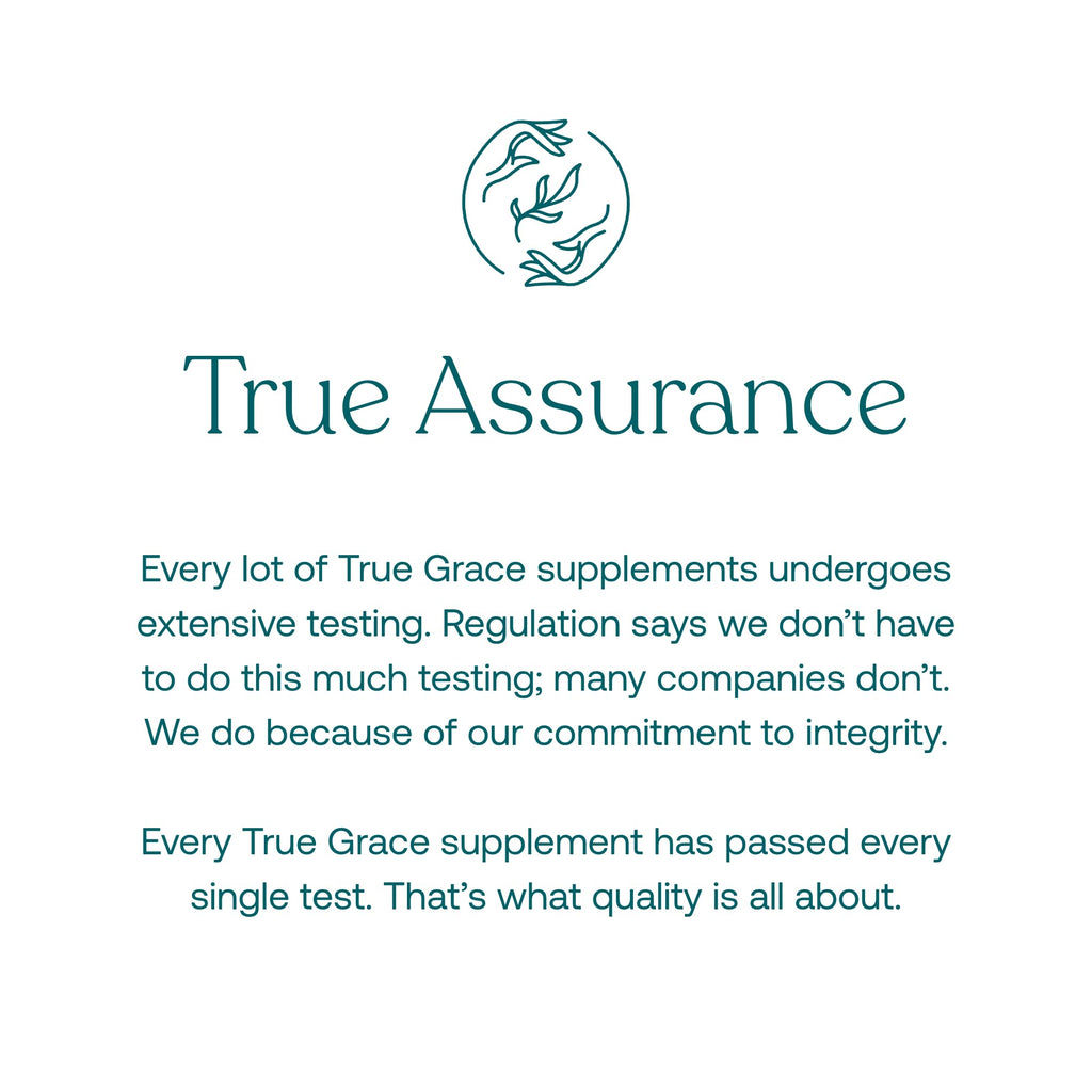 True Grace Daily Women's Multivitamin 50+ – 60 Easy-To-Swallow Tablets | Vegan, Gluten, Soy & Iron Free