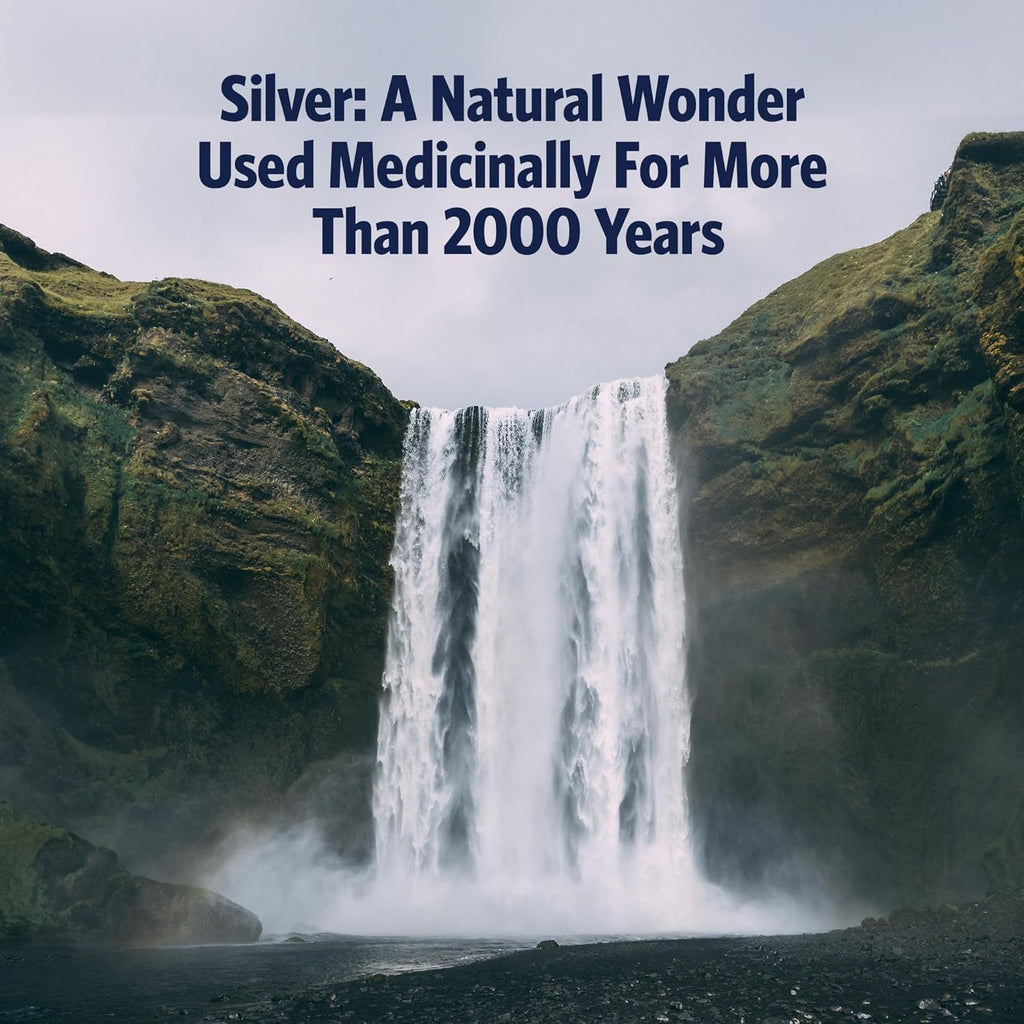 Sovereign Silver Immune Support - 10 ppm Colloidal Silver, 32 fl oz (946 mL)