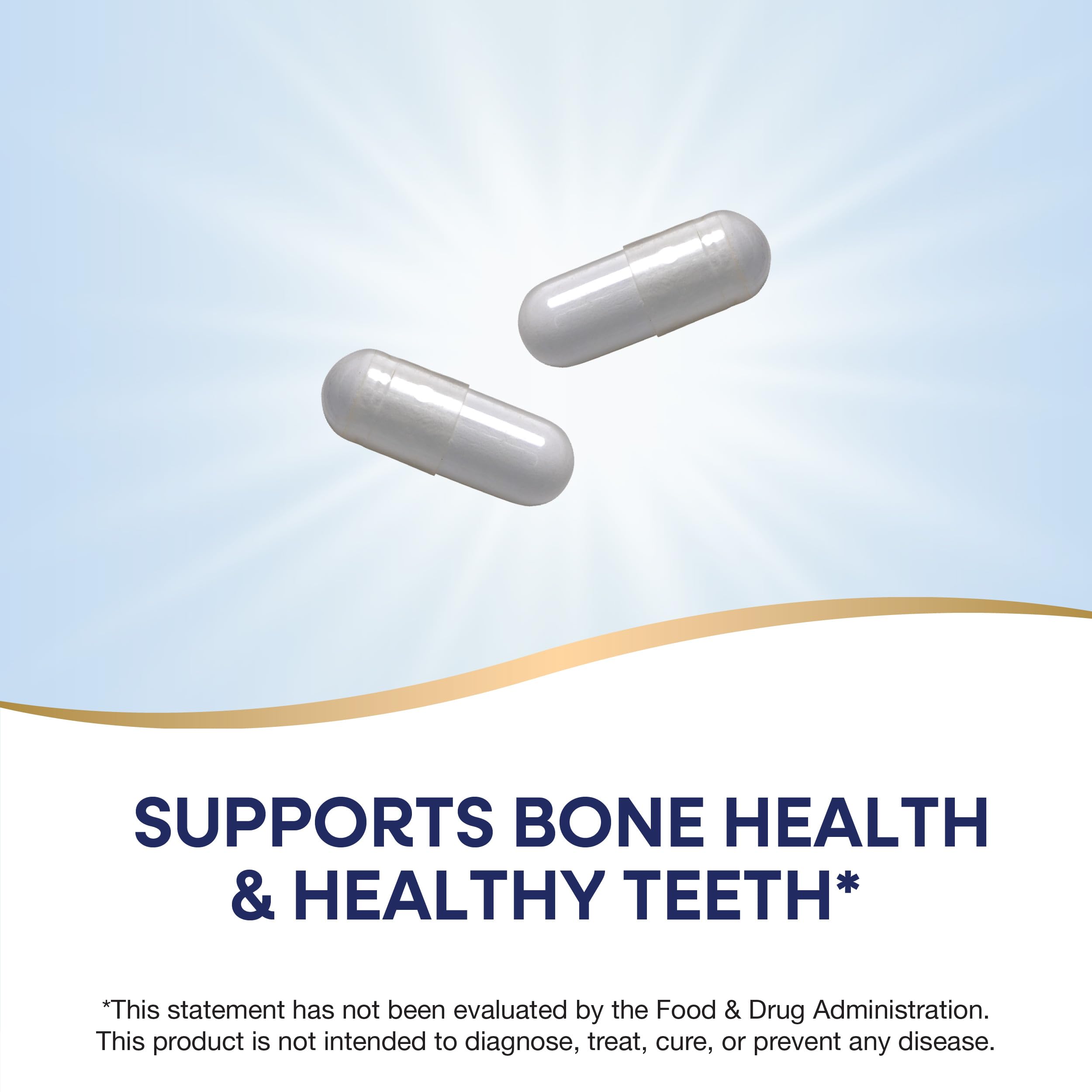 Nature's Way Calcium Citrate 500 mg | Bone Health & Muscle Support, Gluten Free, 250 Capsules (2 Pack)