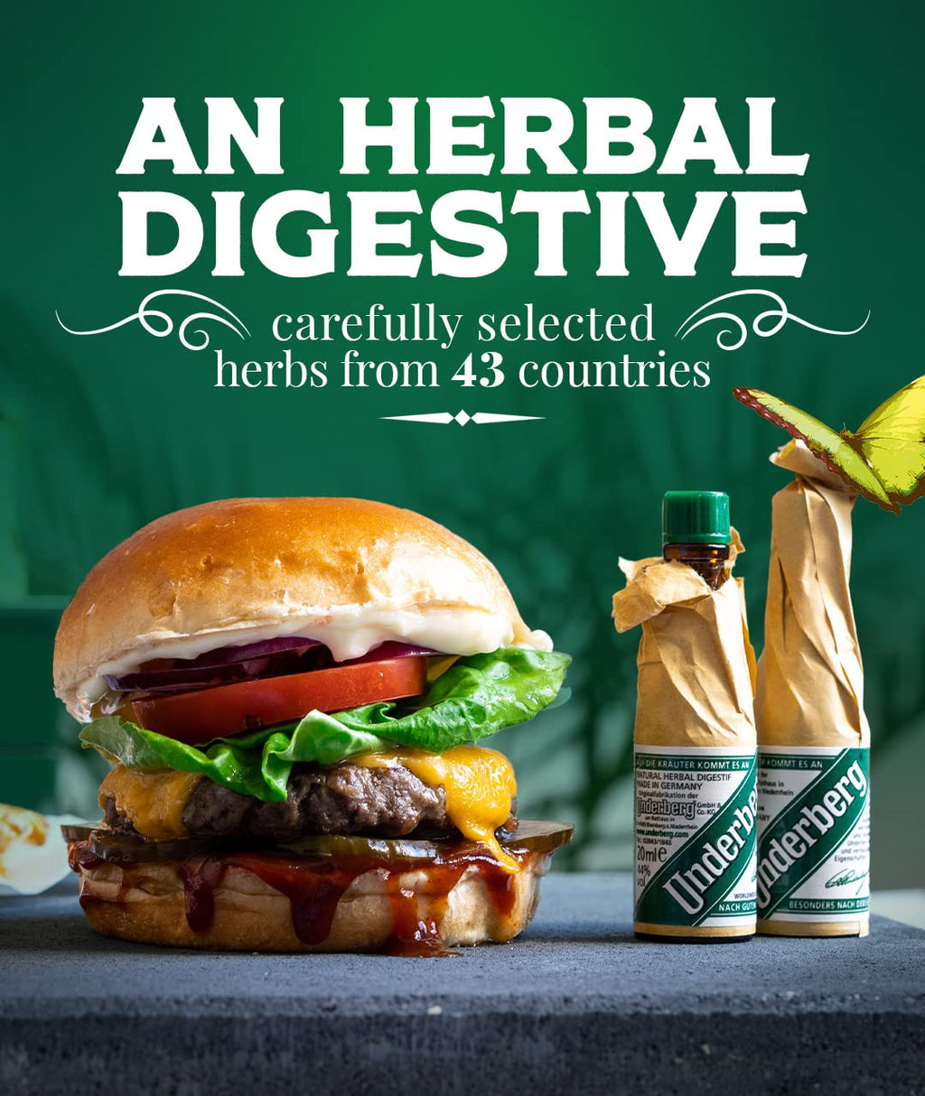 Underberg 12 Bottle Pack - German Herbal Digestive Bitters