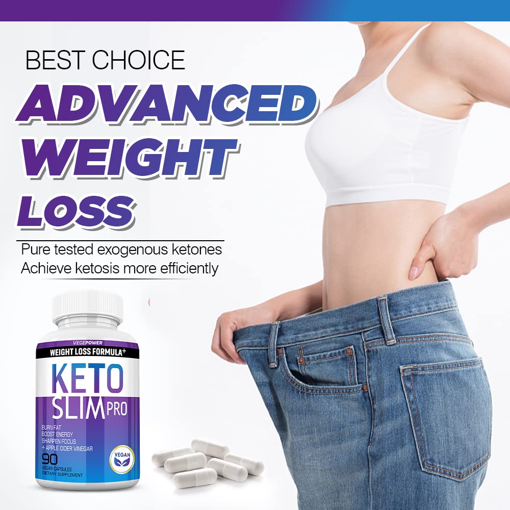 VEGEPOWER Keto Weight Loss Pills – Apple Cider Vinegar, Appetite Suppressant & Metabolism Booster