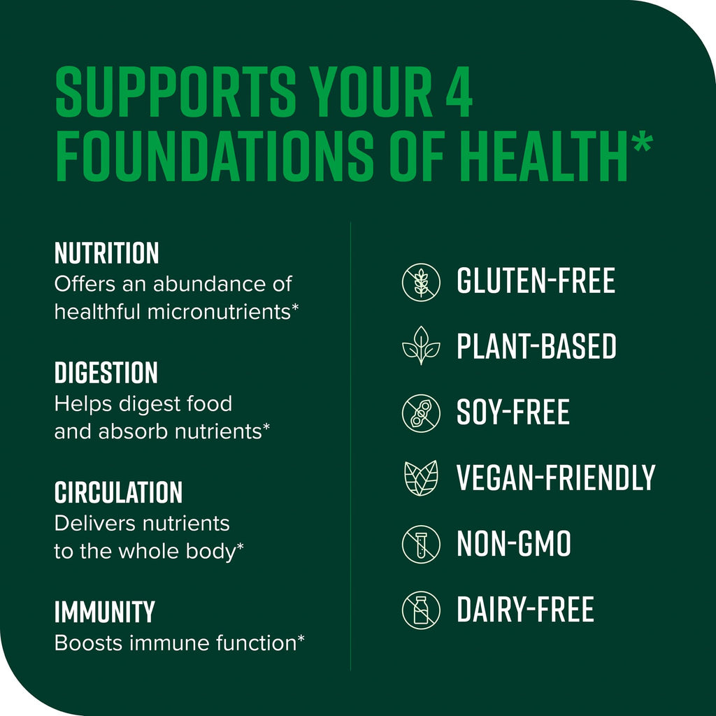 Vibrant Health Green Vibrance Vegan Superfood Powder 15 Servings