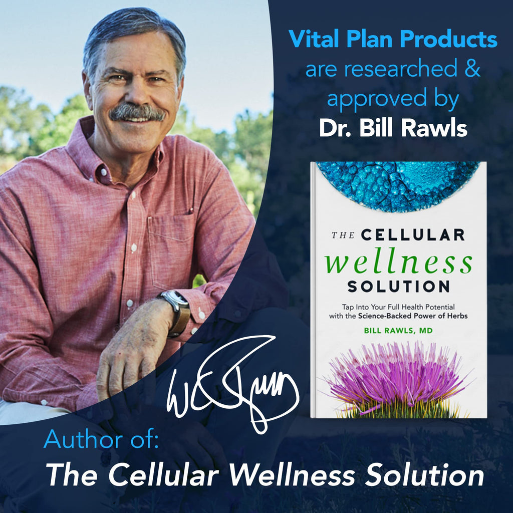 Vital Plan Brain Boost Supplement by Dr. Bill Rawls – Brain-Boosting Capsules