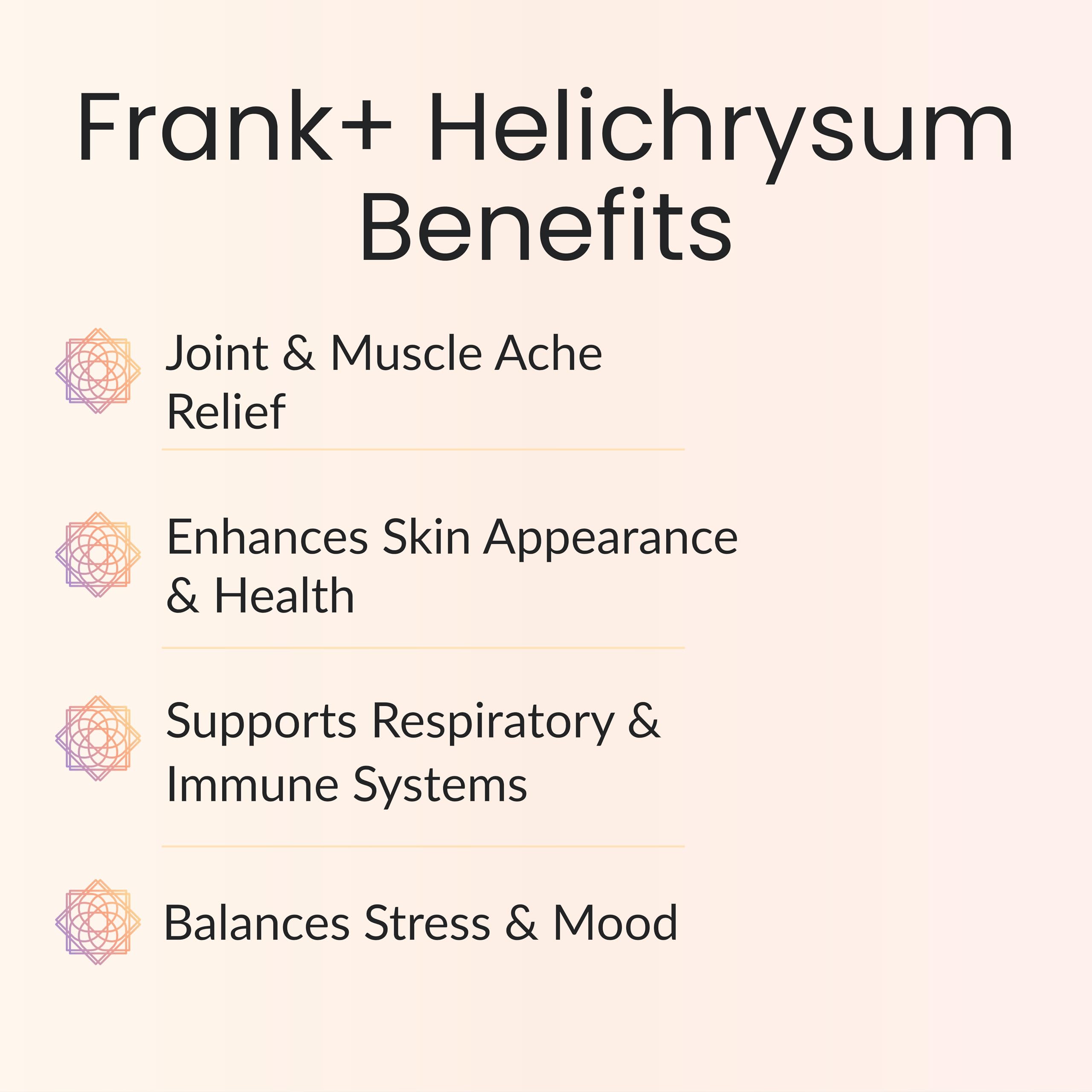 Vitality Extracts Frank+ Helichrysum Essential Oil Blend - 30ml Spray