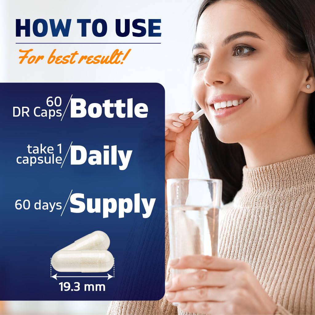 Vitamatic Lactobacillus Salivarius 2 Billion per DR Capsule – 60 Count