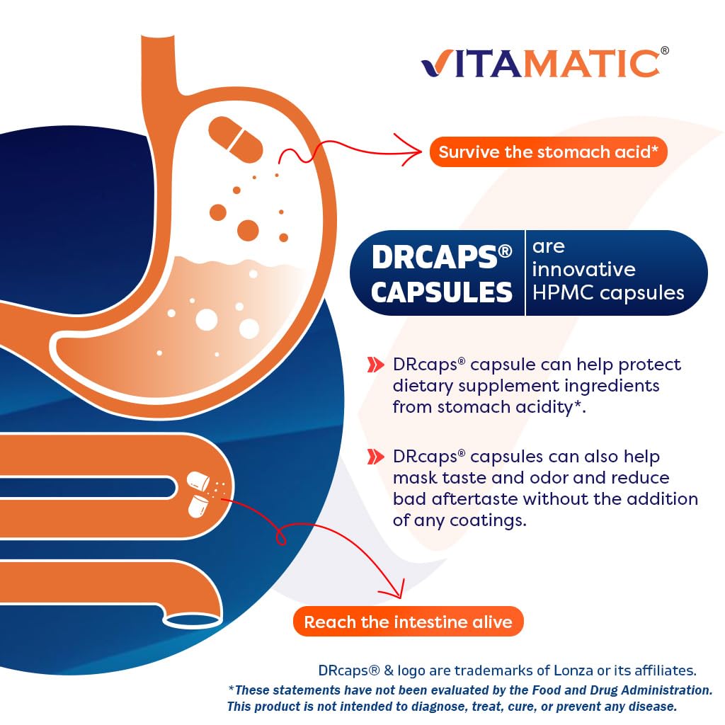 Vitamatic Nattokinase 2 Packs - 4,000 FU, Delayed Release | Made in USA