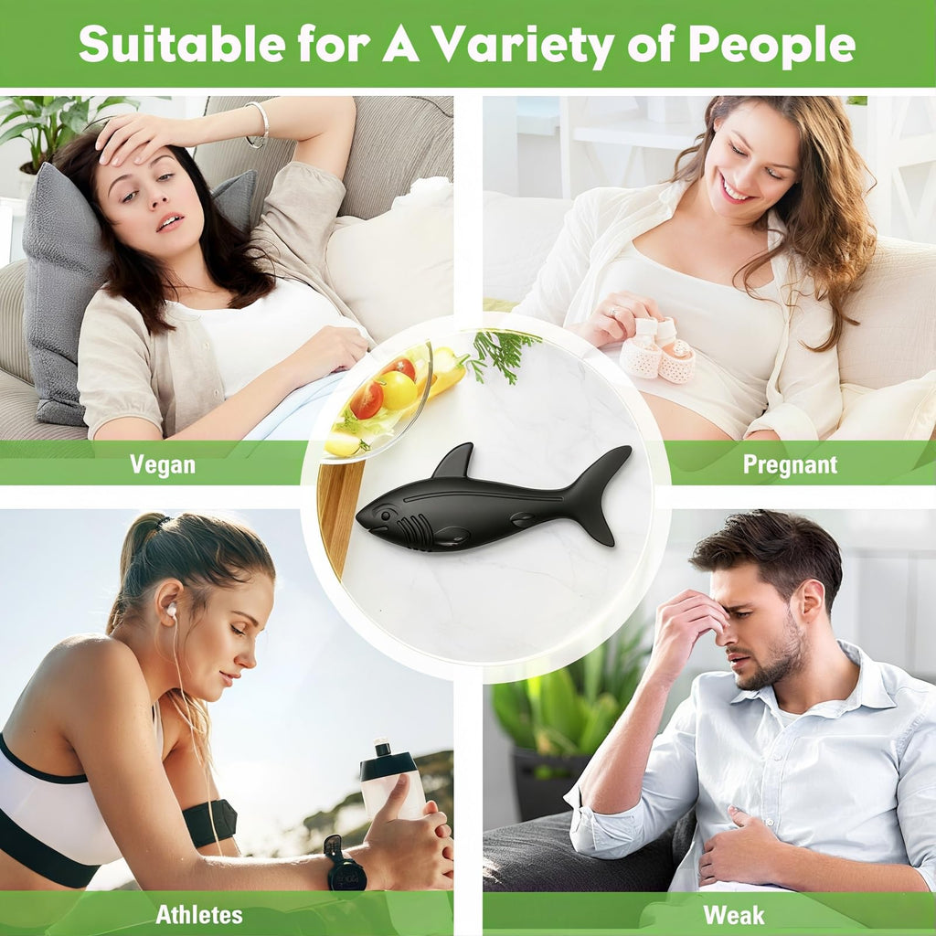 Watstion Iron Fish 1 Pack | Natural Black Iron for Cooking & Iron Support