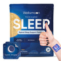 Wellamoon Sleep Patches - Extra Strength Melatonin & Valerian for Adults