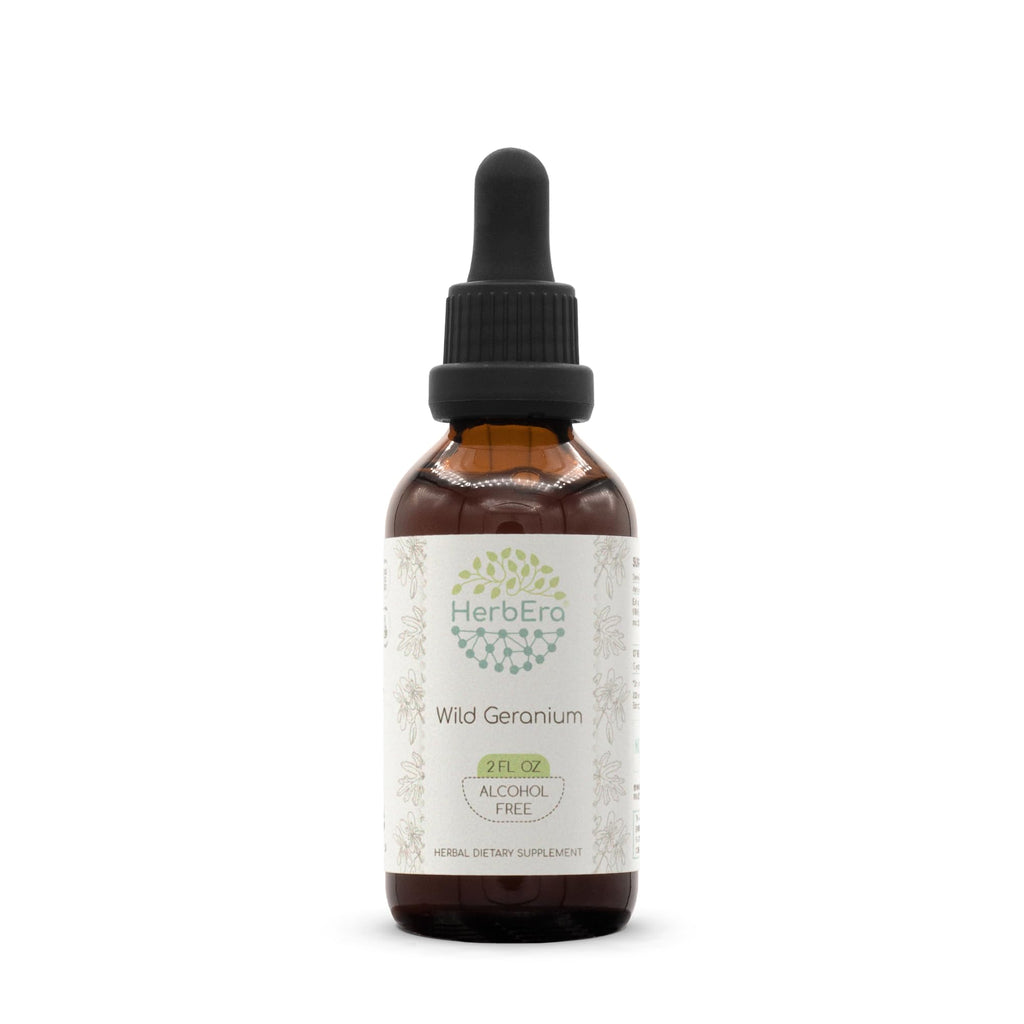 Wild Geranium B60 Alcohol-Free Tincture (2 oz) – Herbal Extract