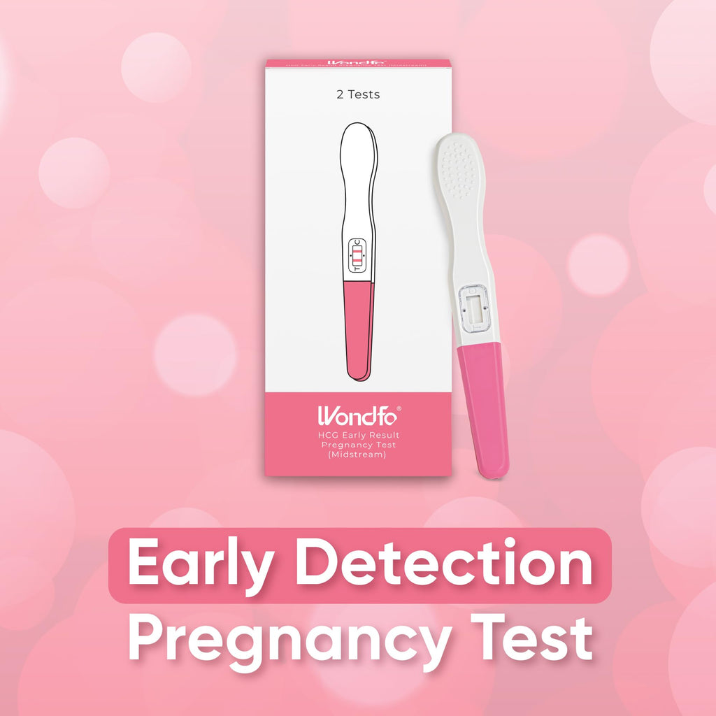 Wondfo Early Result Pregnancy Test Sticks – 6 Days Before Missed Period | 10 Pack At-Home Test