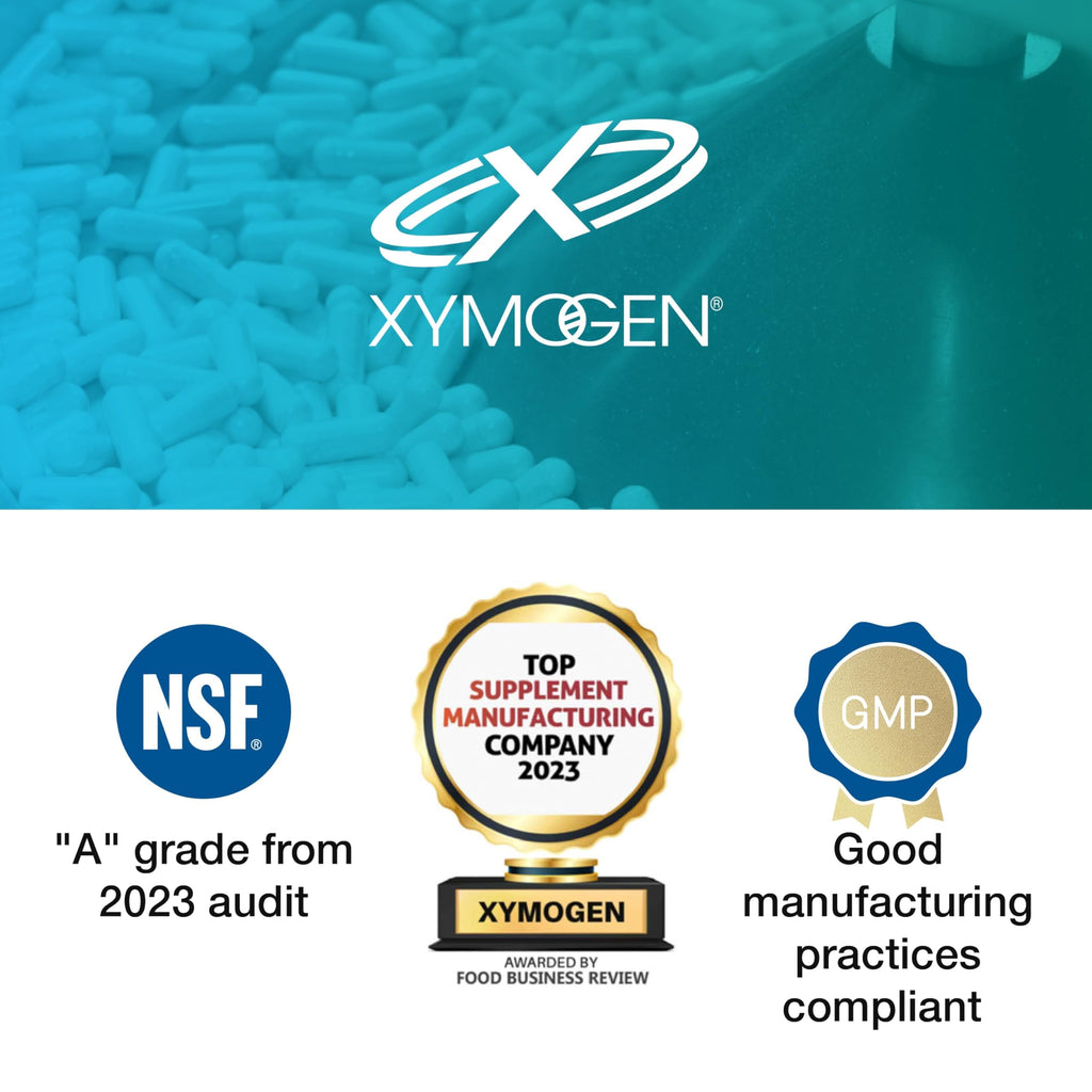 XYMOGEN ProbioMax Complete 45B – 45 Billion CFU Probiotic, Dairy-Free (30 Capsules)