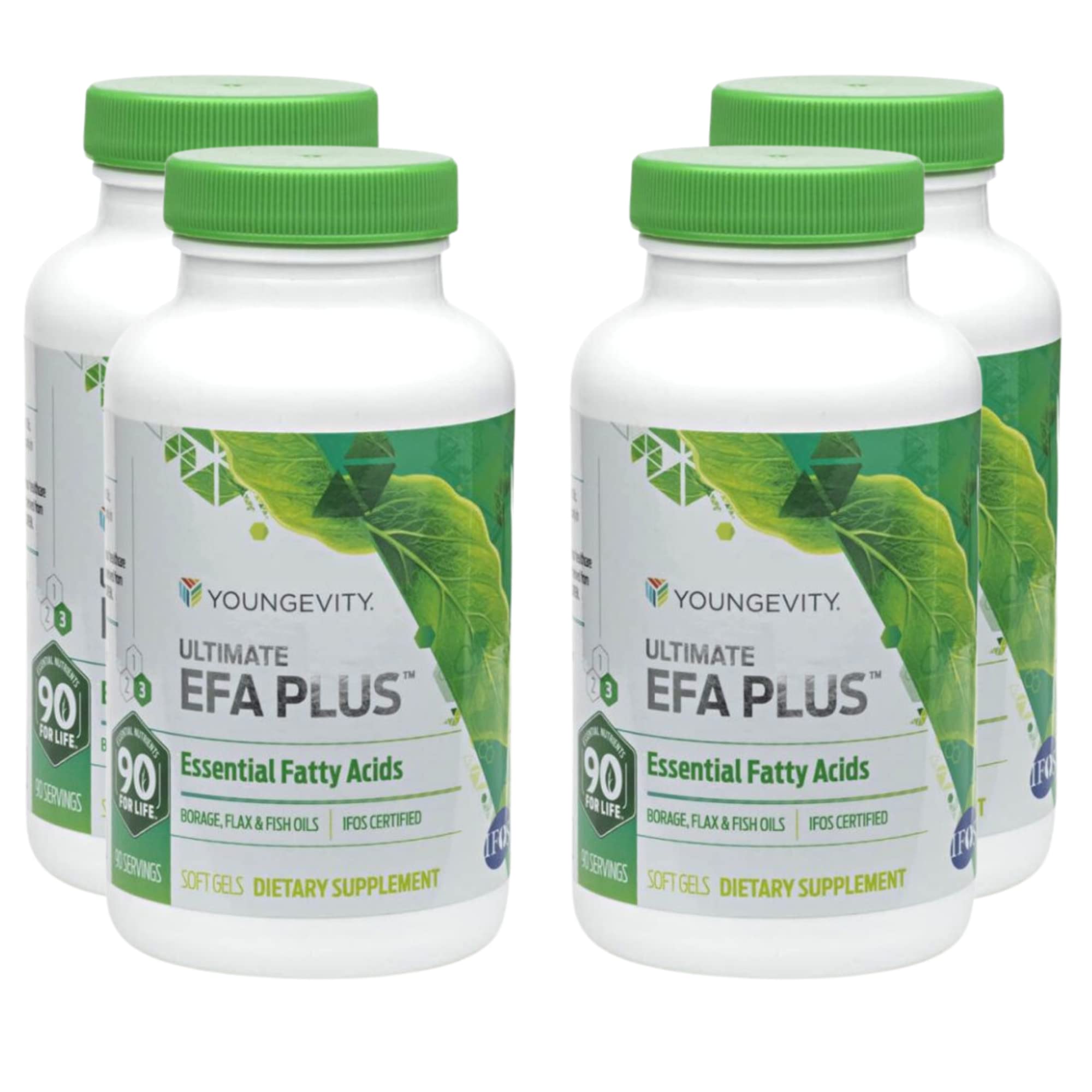Youngevity EFA Plus 90-4 Pack – Essential Fatty Acids Daily Formula