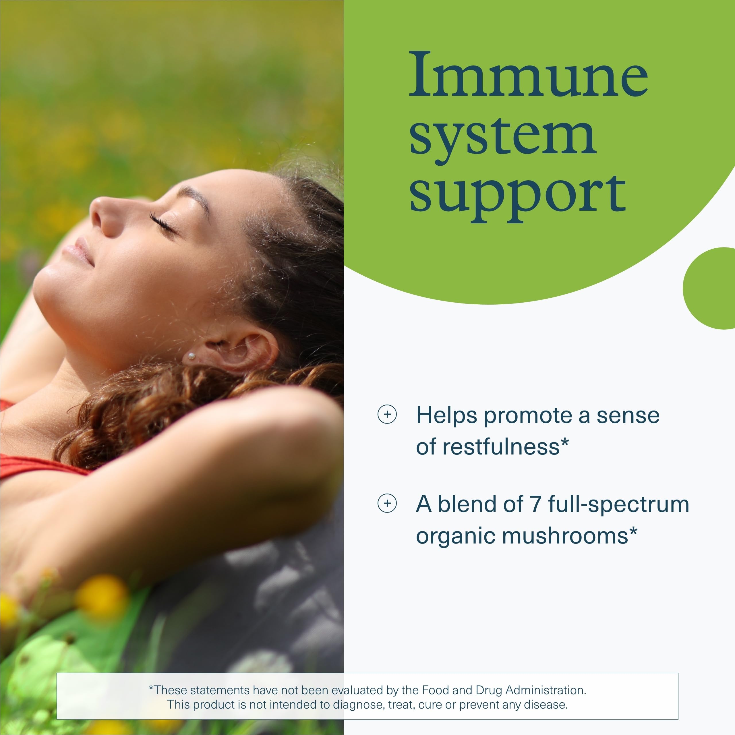 Youtheory Mushroom Immune Complex – Vegan Immune Support (60 Vegetarian Capsules)