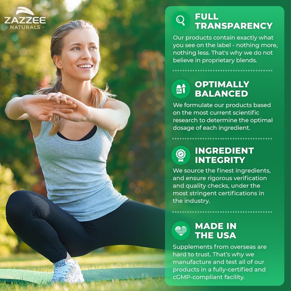 Zazzee Tart Cherry 10:1 Extract – 3000 mg Strength, 120 Vegan Capsules, 4-Month Supply
